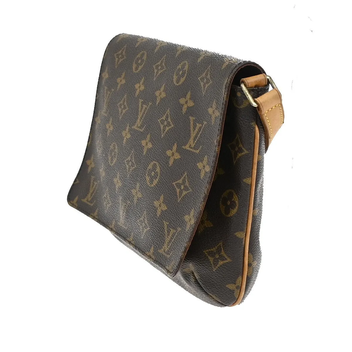 Louis Vuitton Musette Tango Canvas Shoulder Bag (Pre-Owned)