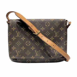 Louis Vuitton Musette Tango Canvas Shoulder Bag (Pre-Owned)