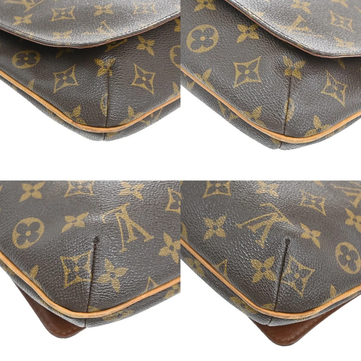 Louis Vuitton Musette Tango Canvas Shoulder Bag (Pre-Owned)