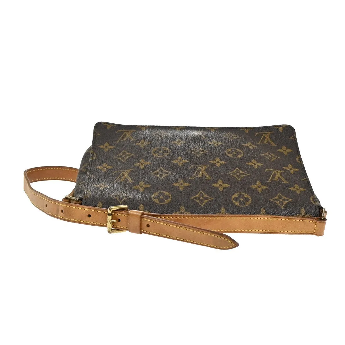 Louis Vuitton Musette Tango Canvas Shoulder Bag (Pre-Owned)