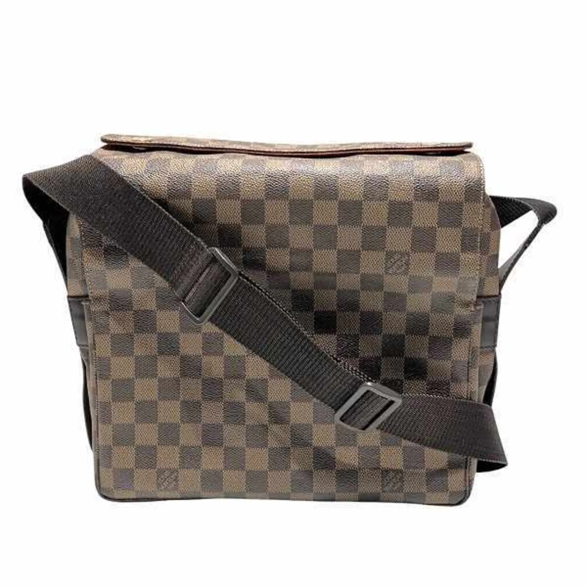 Louis Vuitton Naviglio Canvas Shoulder Bag (Pre-Owned)