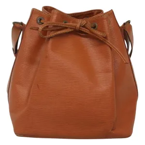 Louis Vuitton Noe Leather Shoulder Bag (Pre-Owned)