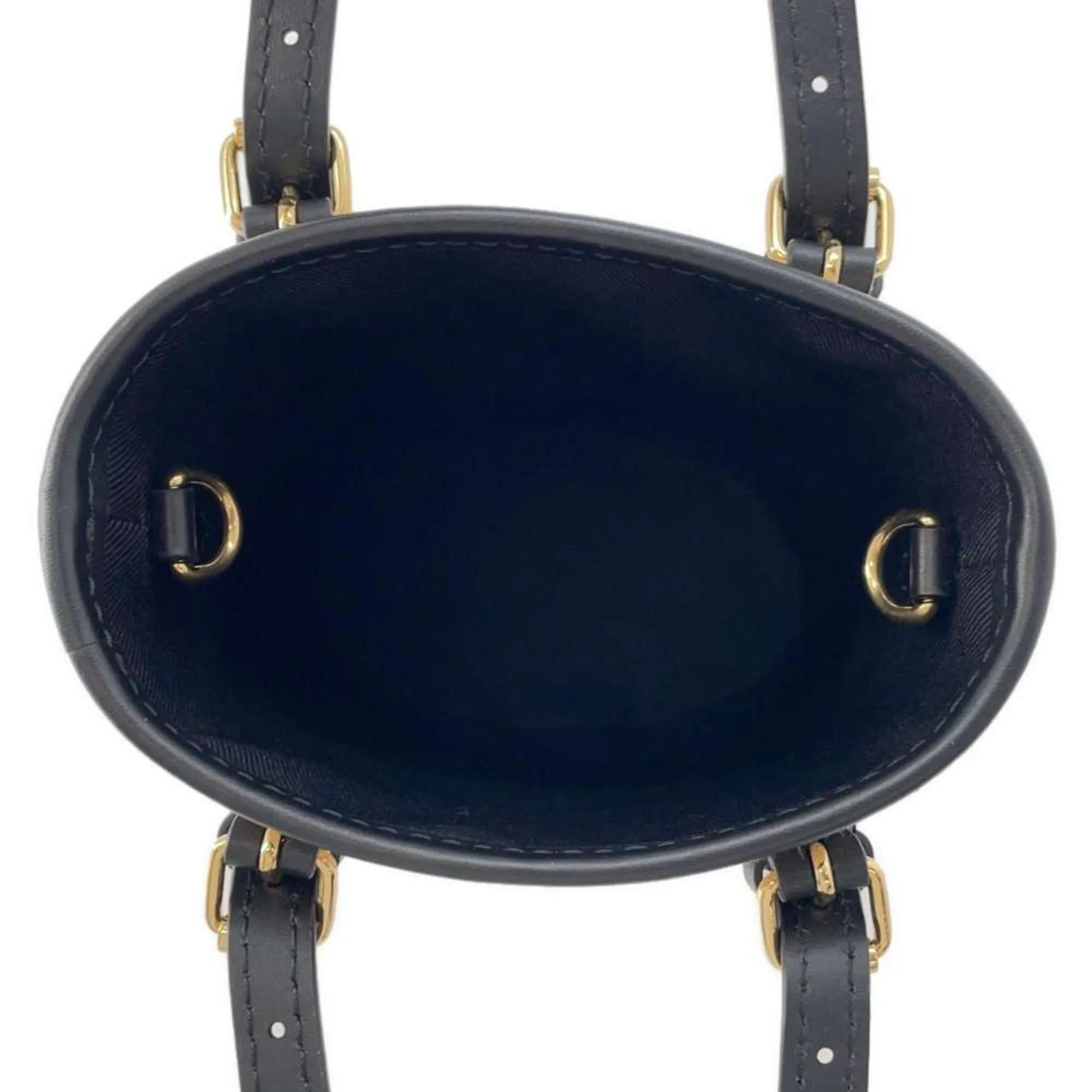 Louis Vuitton Noir Monogram Handbag Shoulder Bag (Pre-Owned)