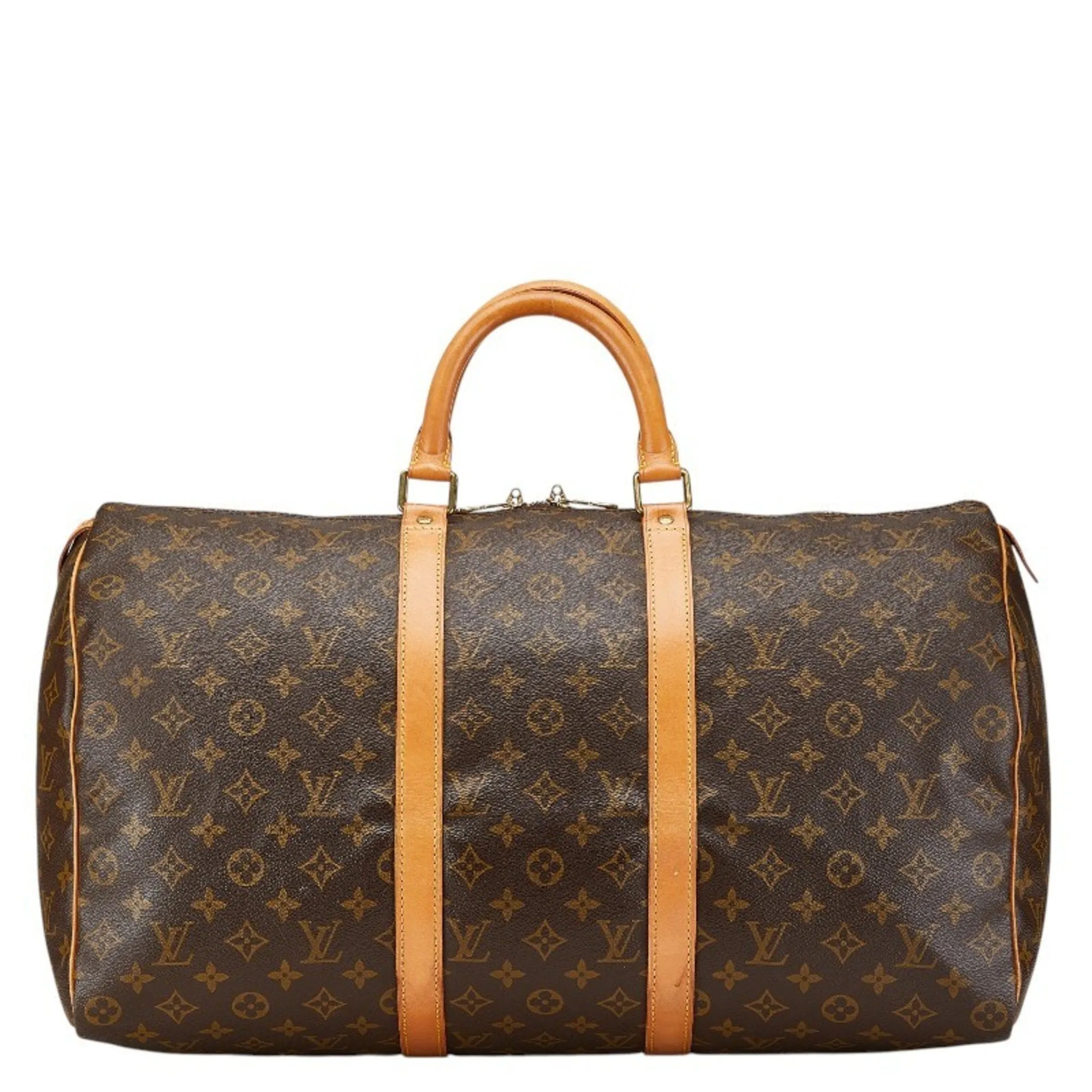 Louis Vuitton Pvc Leather Boston Bag Shoulder Bag (Pre-Owned)