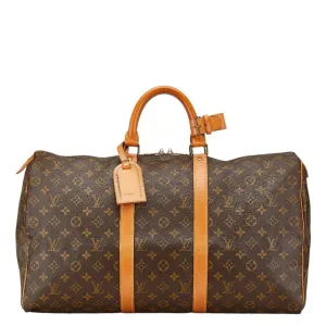 Louis Vuitton Pvc Leather Boston Bag Shoulder Bag (Pre-Owned)