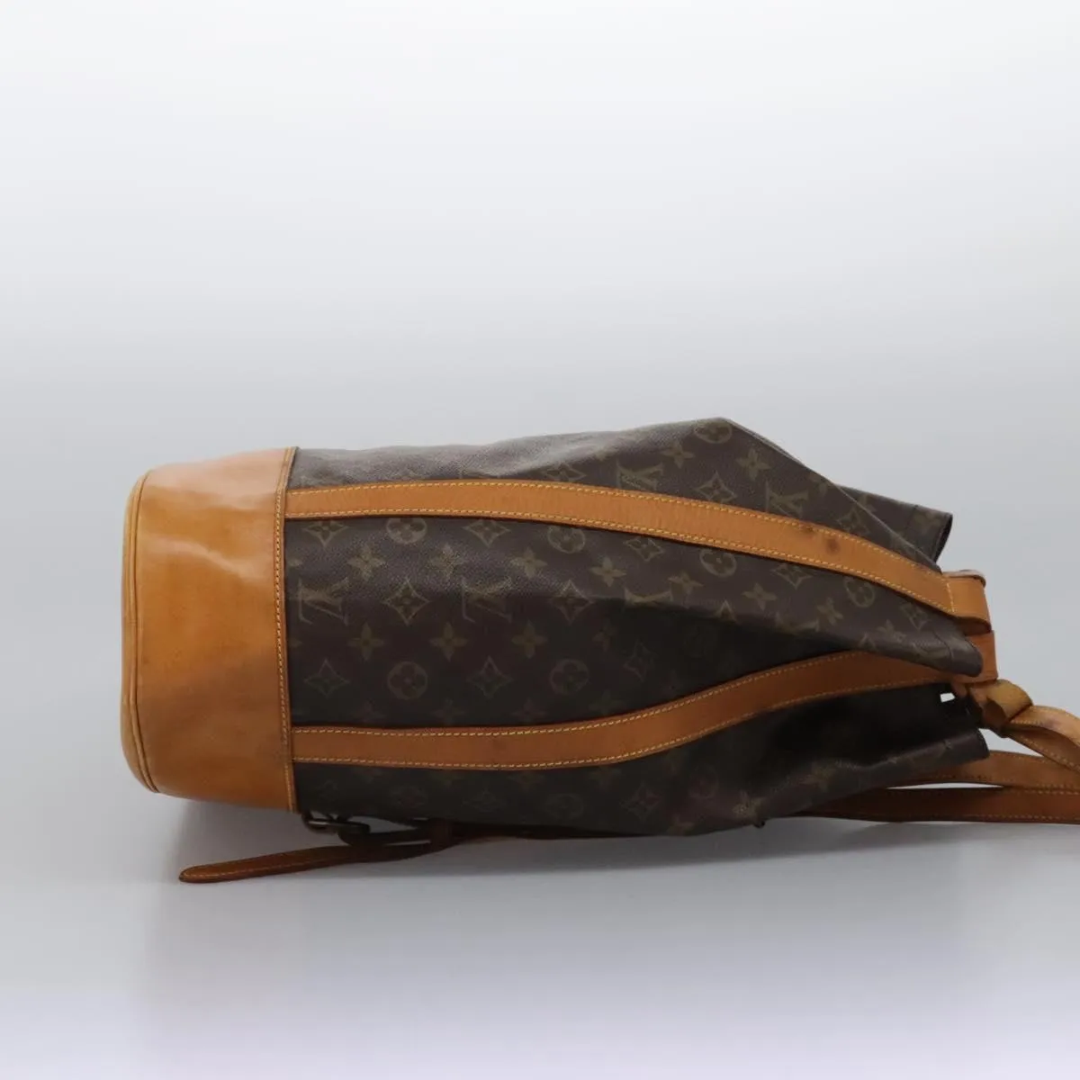 Louis Vuitton Randonne Canvas Shoulder Bag (Pre-Owned)