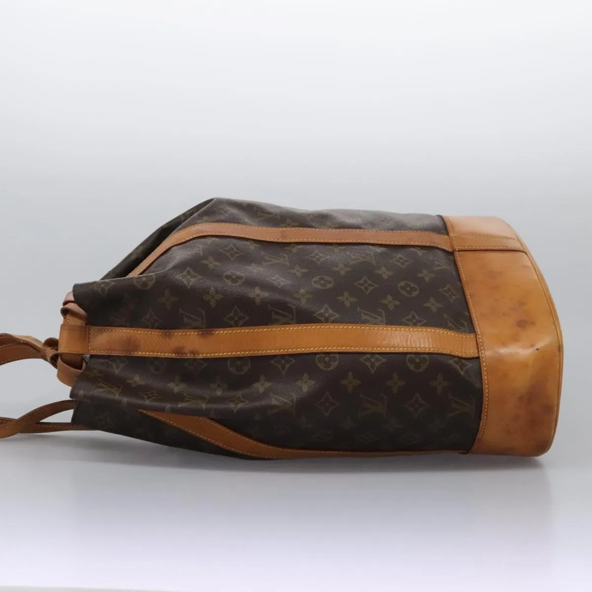 Louis Vuitton Randonne Canvas Shoulder Bag (Pre-Owned)