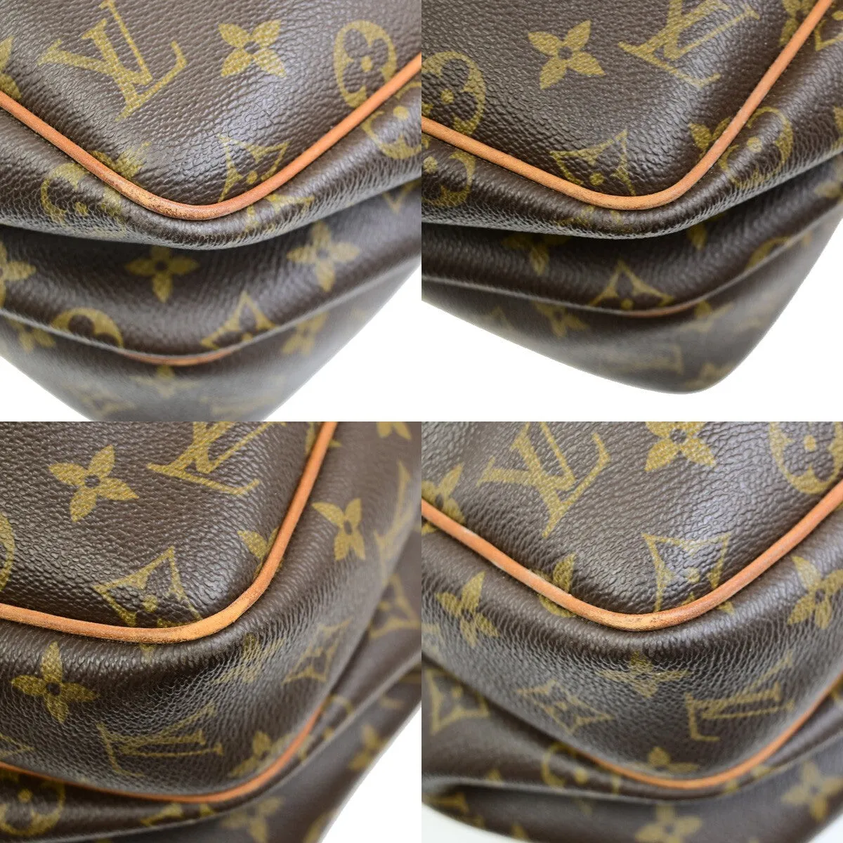 Louis Vuitton Reporter Canvas Shoulder Bag (Pre-Owned)