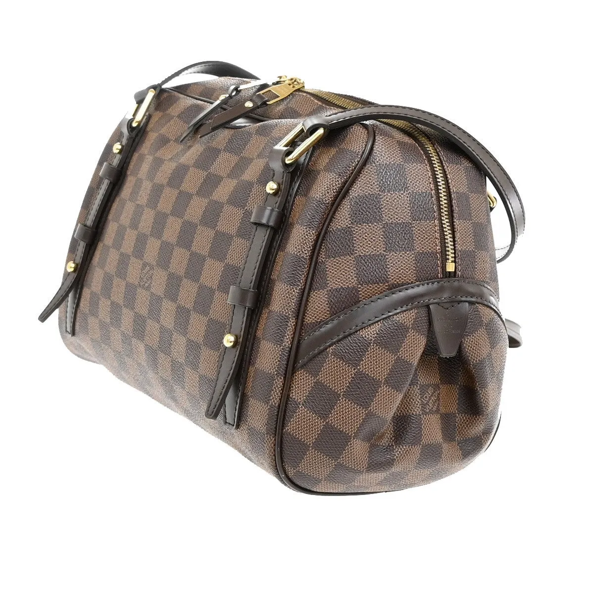 Louis Vuitton Rivington Canvas Shoulder Bag (Pre-Owned)