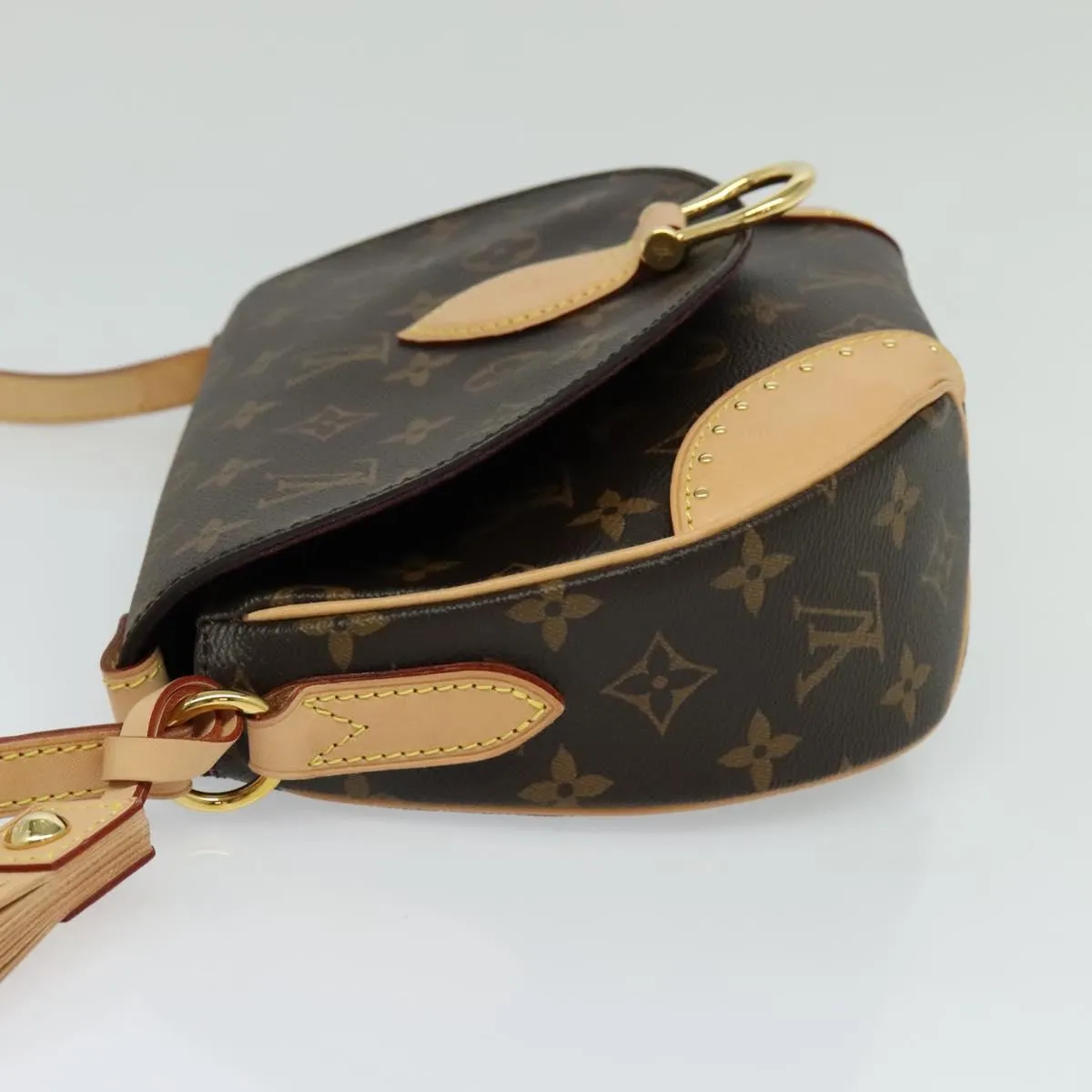 Louis Vuitton Saint Cloud Canvas Shoulder Bag (Pre-Owned)
