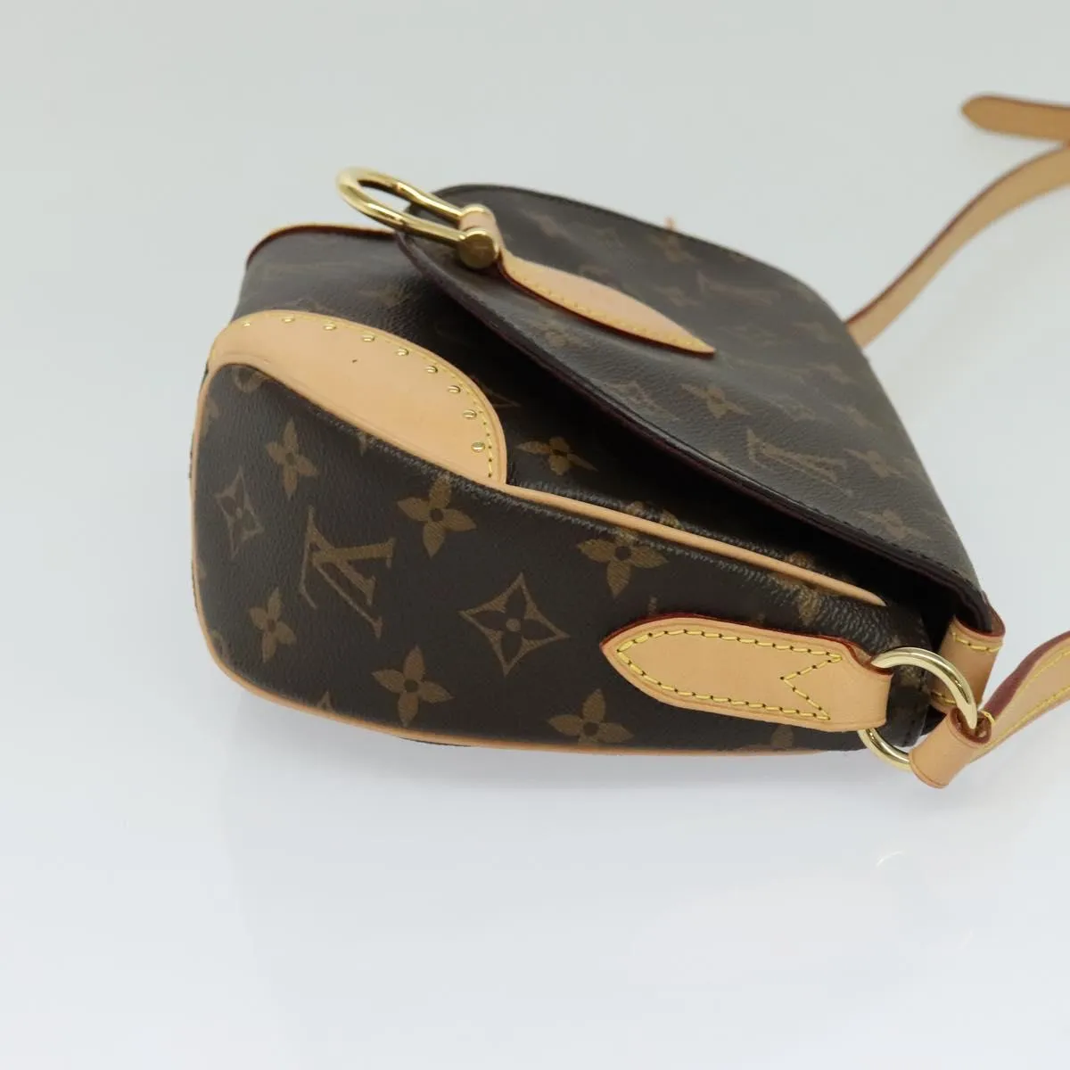 Louis Vuitton Saint Cloud Canvas Shoulder Bag (Pre-Owned)