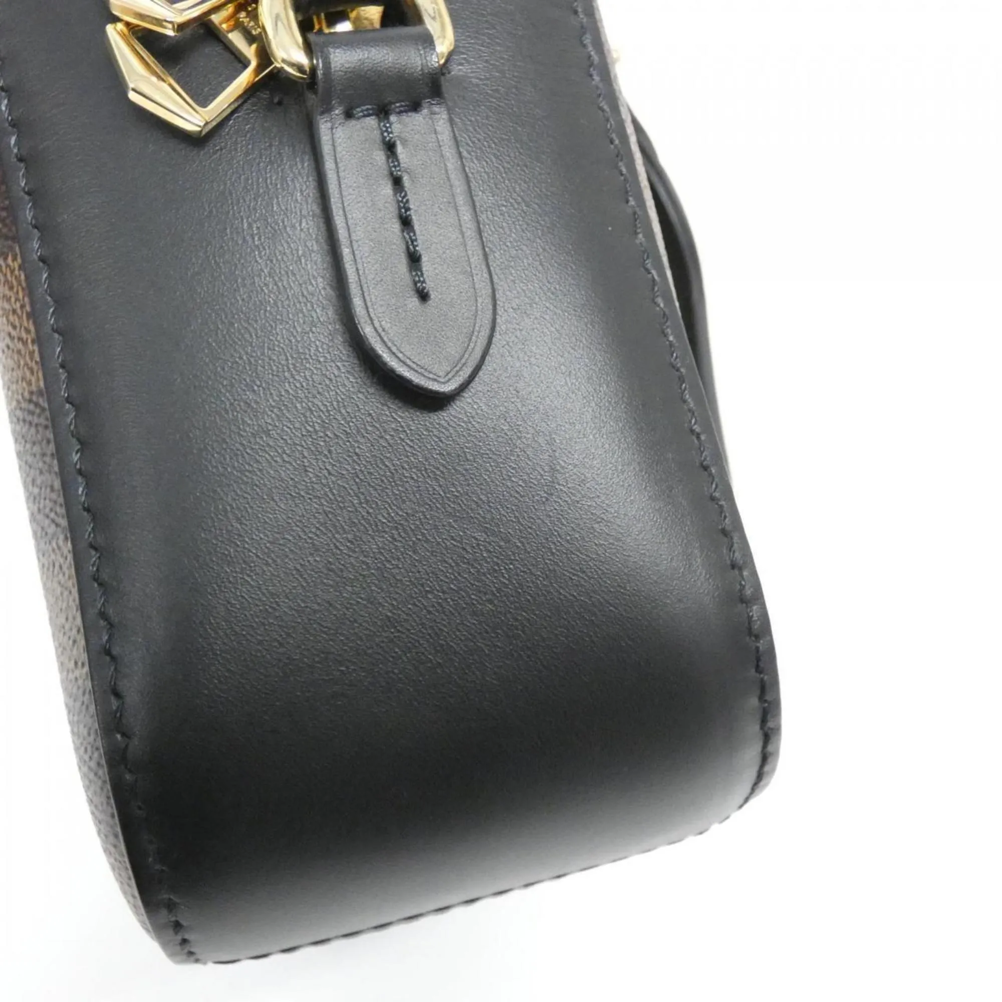 Louis Vuitton Santa Monica Canvas Shoulder Bag (Pre-Owned)