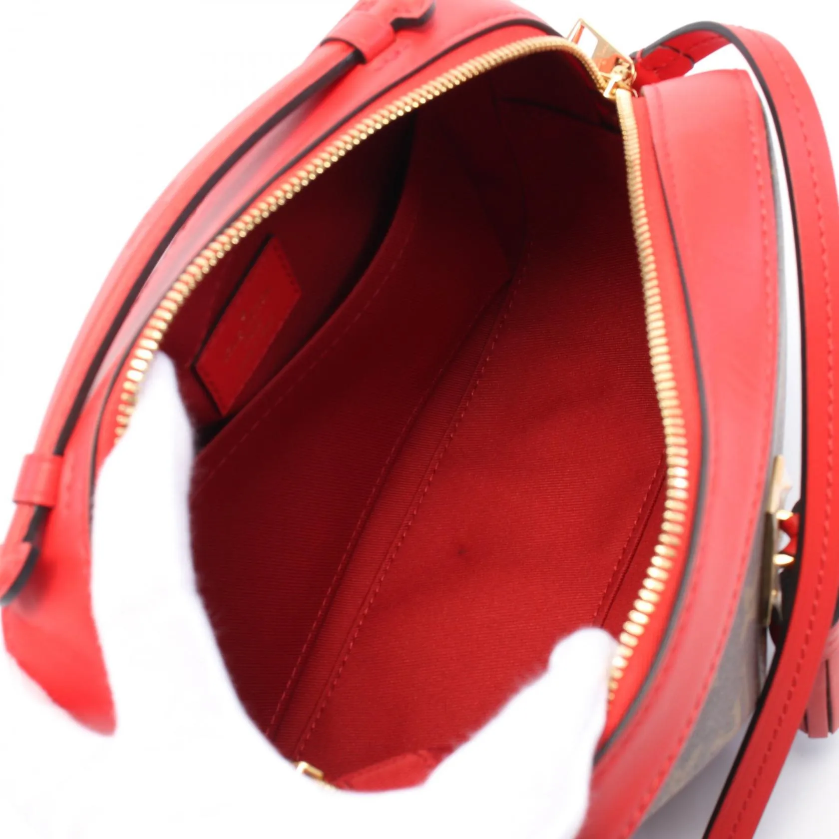 Louis Vuitton Santonge Shoulder Bag PVC Leather