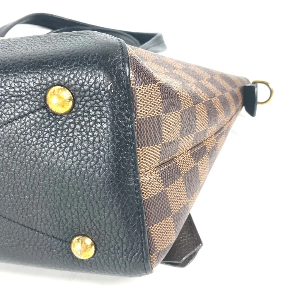 LOUIS VUITTON Shoulder Bag N41014 Damier canvas, leather black Damier Hyde Park Women Used