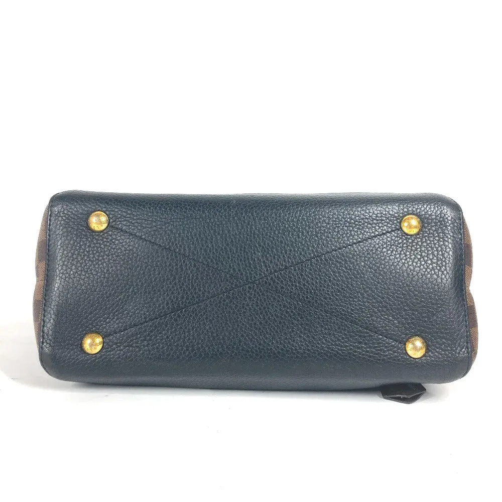 LOUIS VUITTON Shoulder Bag N41014 Damier canvas, leather black Damier Hyde Park Women Used