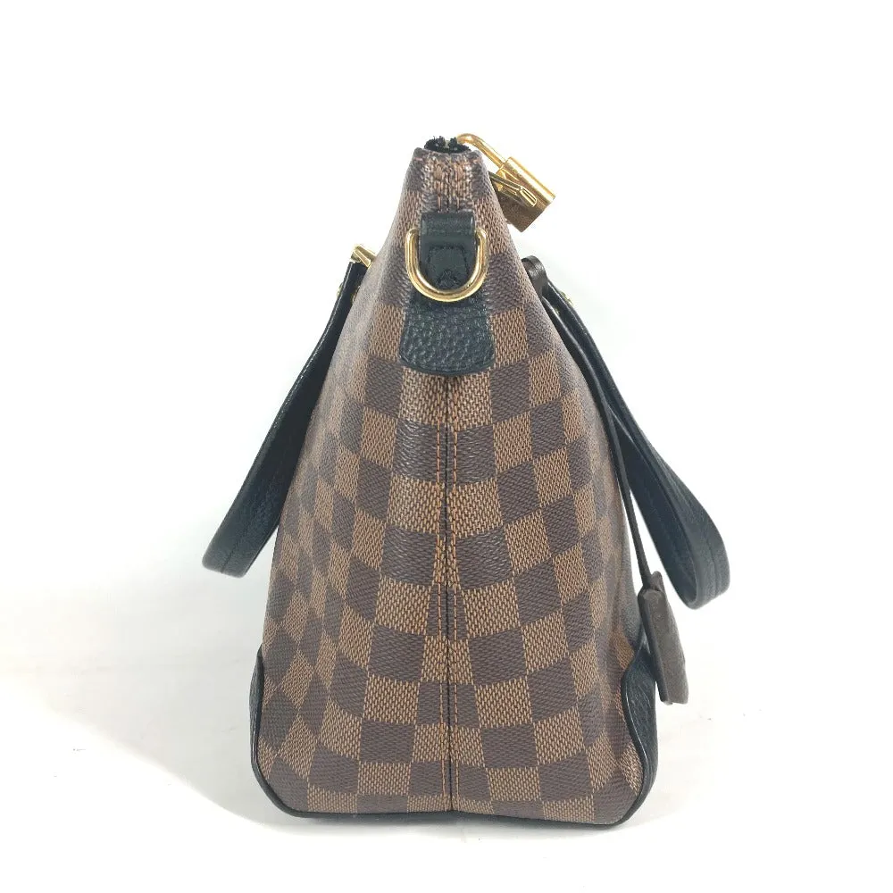 LOUIS VUITTON Shoulder Bag N41014 Damier canvas, leather black Damier Hyde Park Women Used
