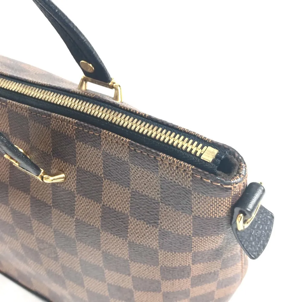 LOUIS VUITTON Shoulder Bag N41014 Damier canvas, leather black Damier Hyde Park Women Used