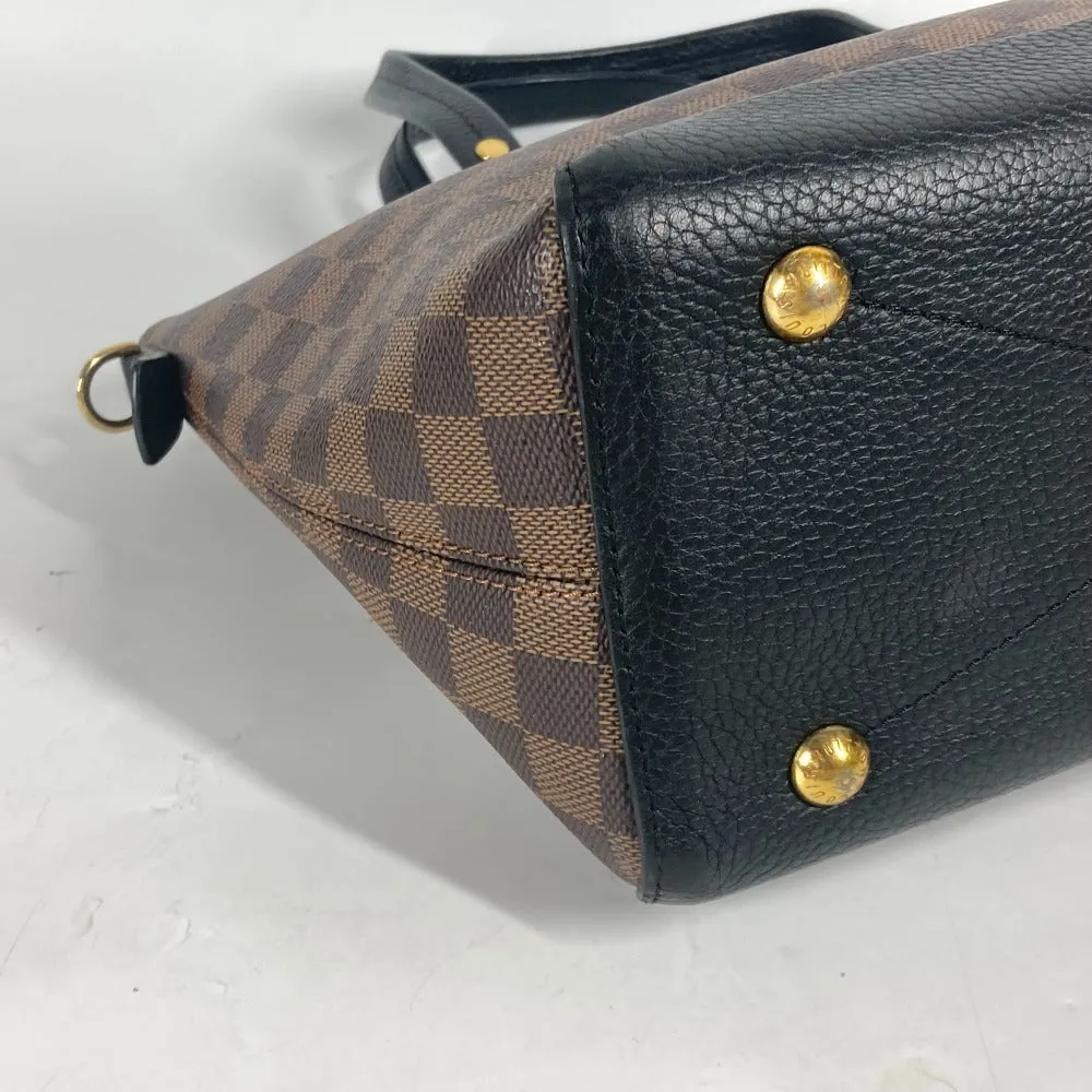 LOUIS VUITTON Shoulder Bag N41014 Damier canvas, leather black Damier Hyde Park Women Used