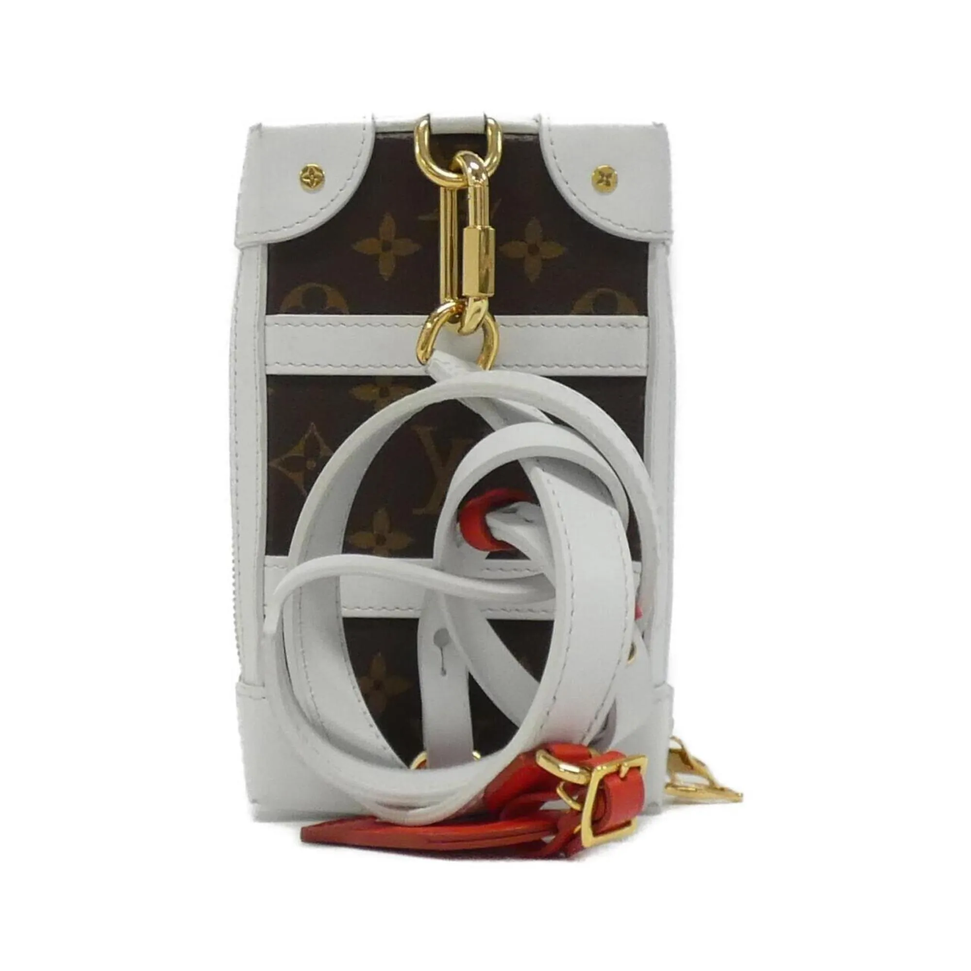 Louis Vuitton Soft Trunk Canvas Shoulder Bag (Pre-Owned)