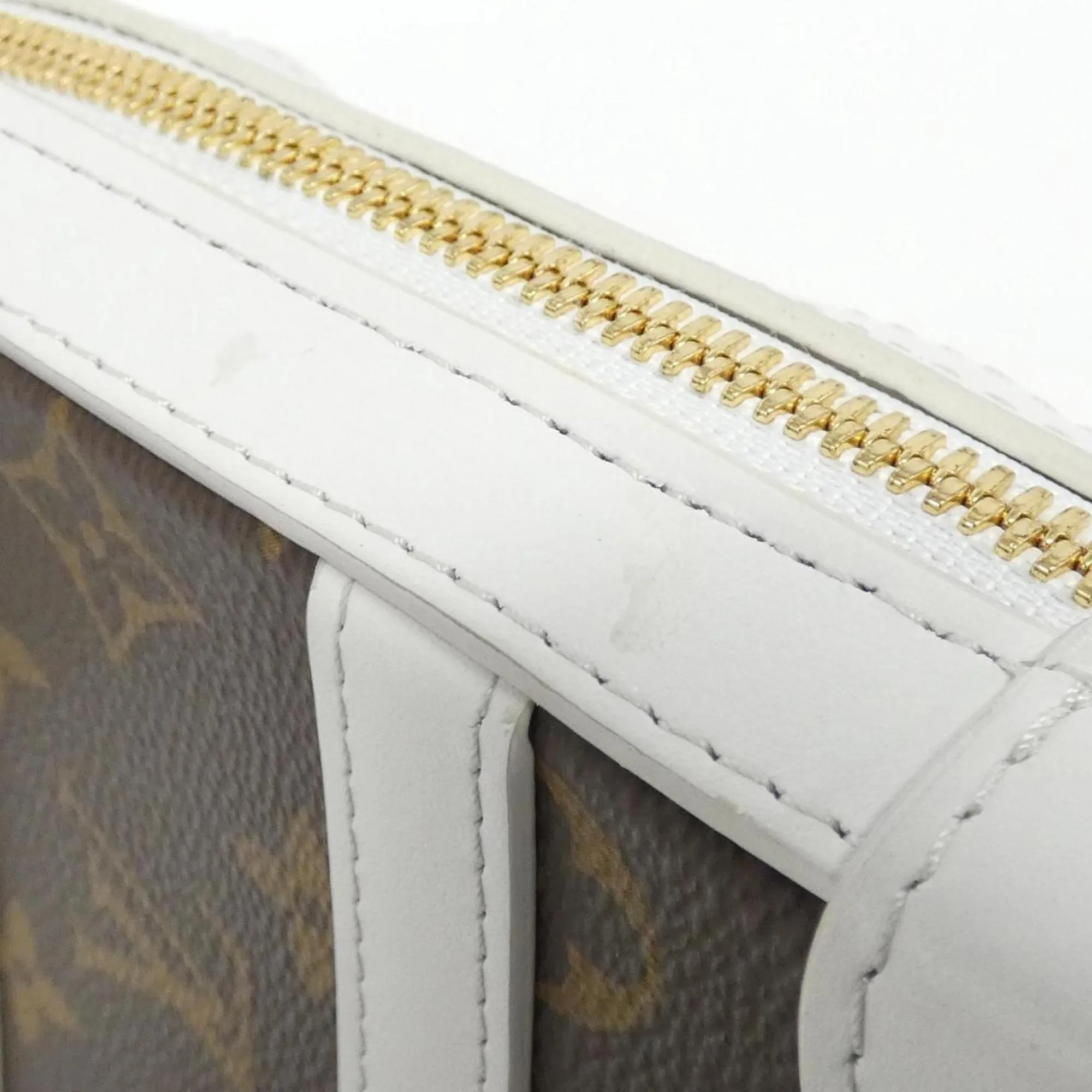Louis Vuitton Soft Trunk Canvas Shoulder Bag (Pre-Owned)