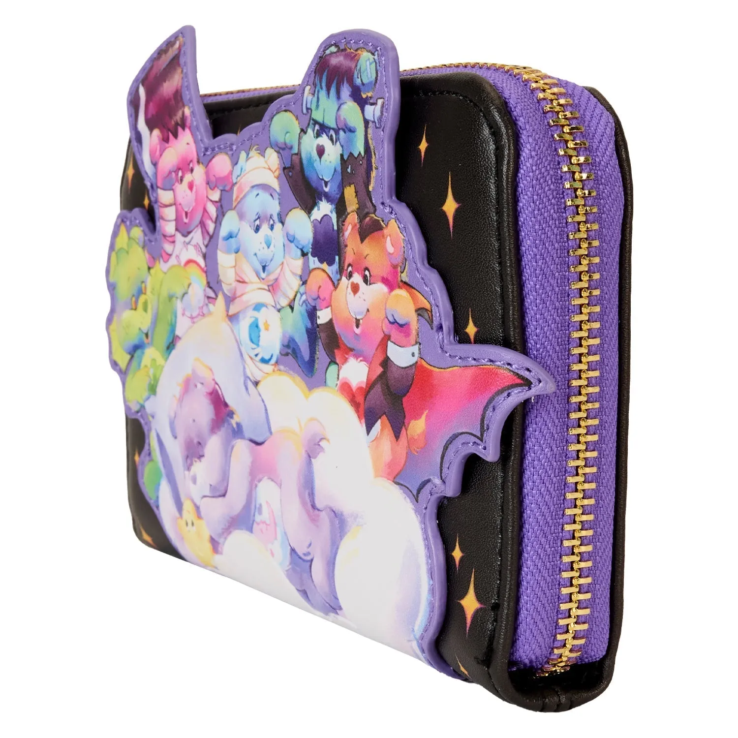 Loungefly Carebears x Universal Monsters Scary Dreams Zip Around Wallet