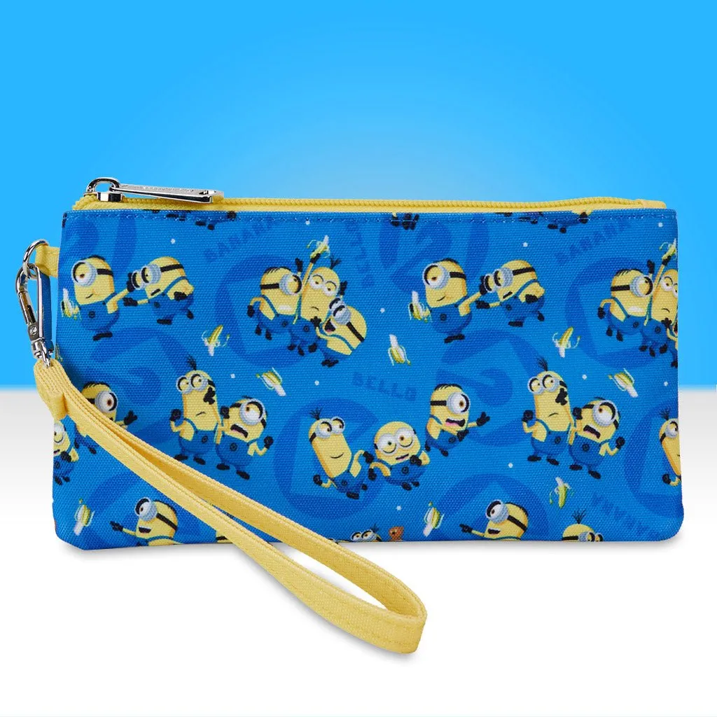 Loungefly x Despicable Me Minion Nylon Wristlet Wallet