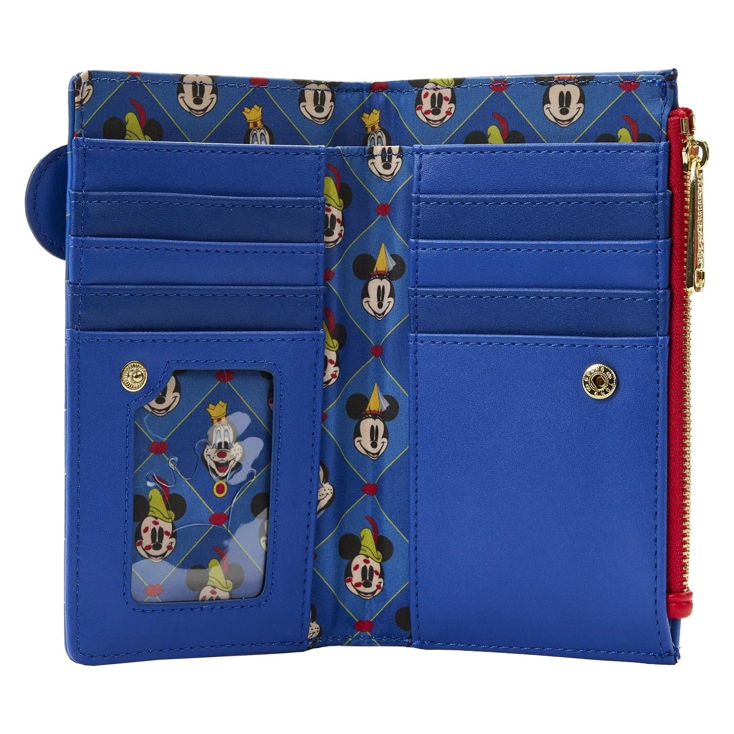 Loungefly x Disney Brave Little Tailor Mickey and Minnie Mouse Wallet