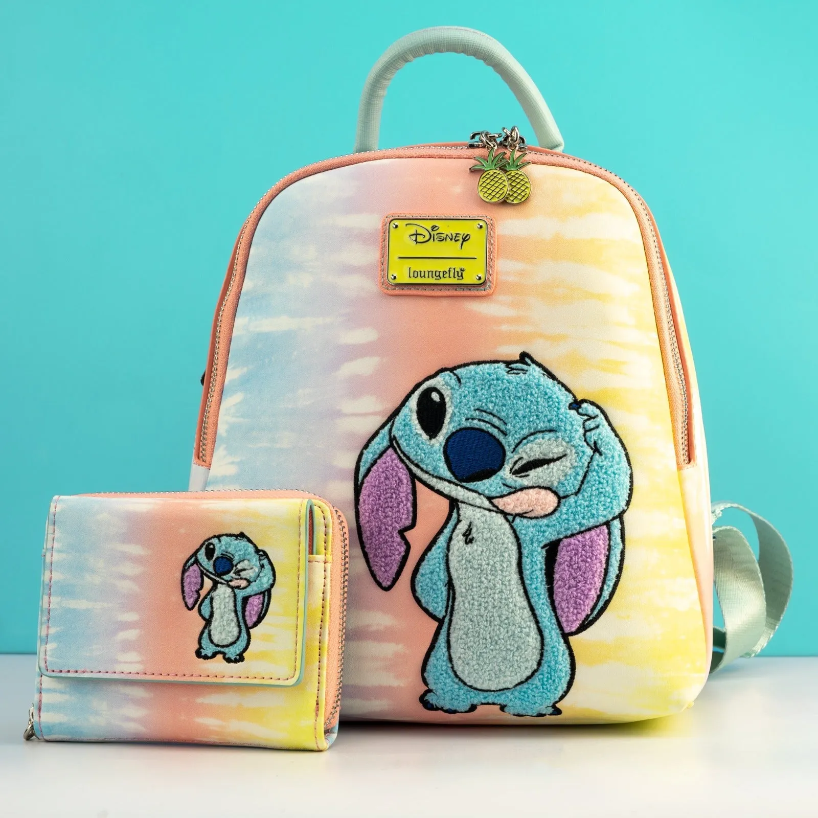 Loungefly x Disney Lilo and Stitch Pastel Tie Dye Wallet
