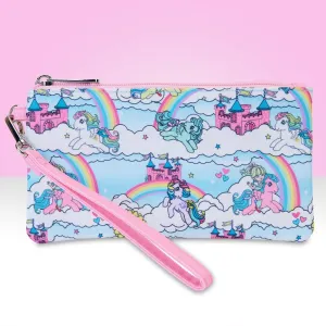 Loungefly x Hasbro My Little Pony Sky Scene AOP Nylon Wristlet Wallet