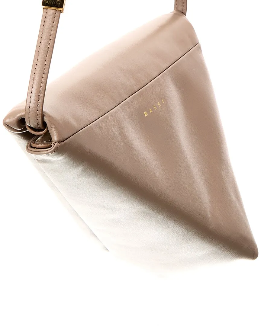 Marni Prisma Leather Shoulder Bag
