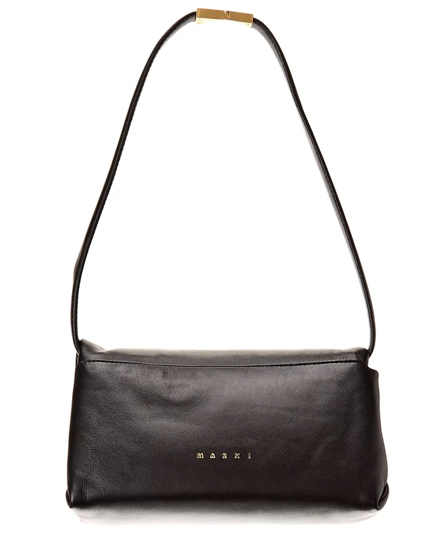Marni Prisma Small Leather Shoulder Bag