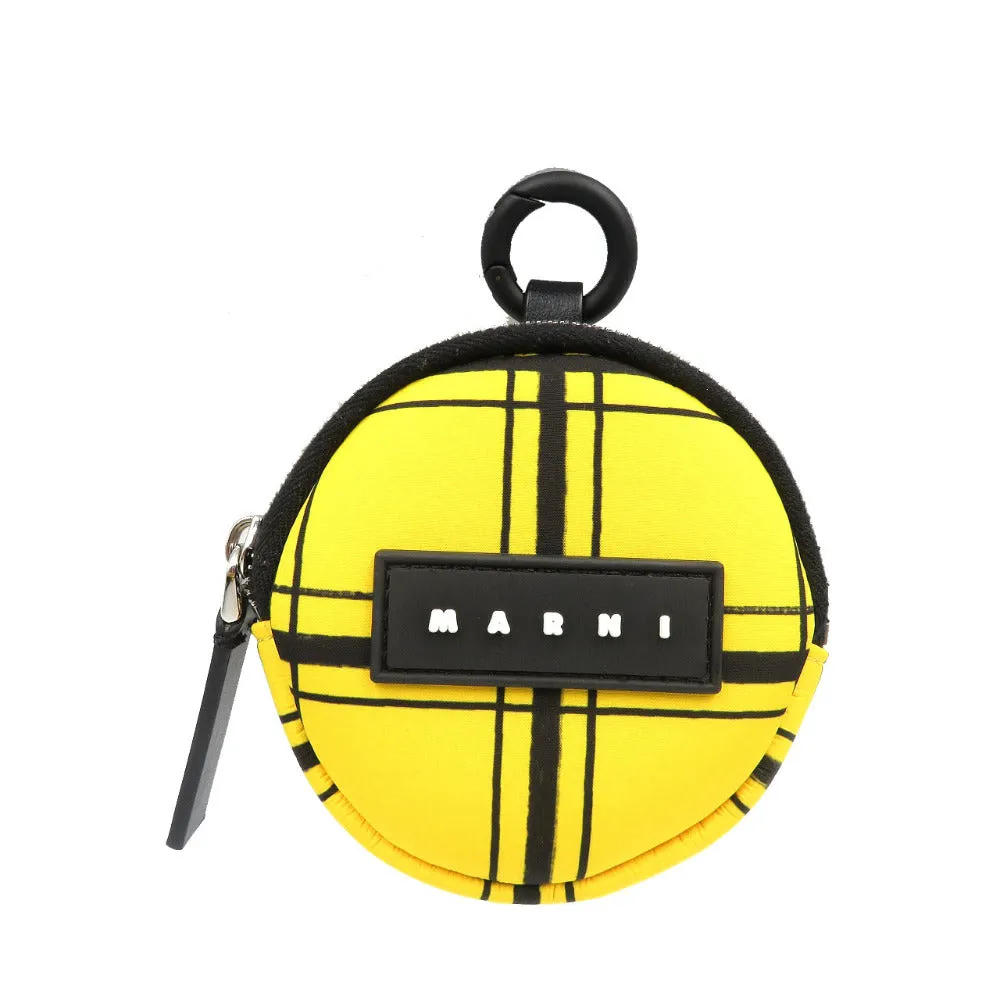 MARNI Shoulder Bag Nylon yellow Women Used