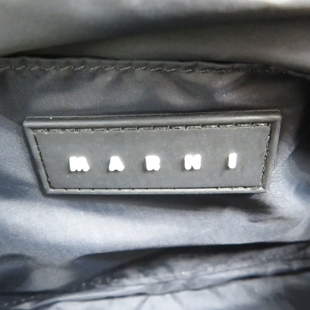MARNI Shoulder Bag Nylon yellow Women Used