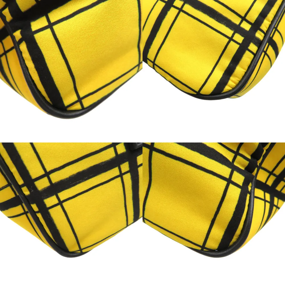 MARNI Shoulder Bag Nylon yellow Women Used