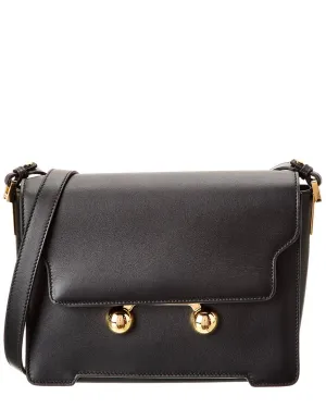 Marni Trunkaroo Medium Leather Shoulder Bag