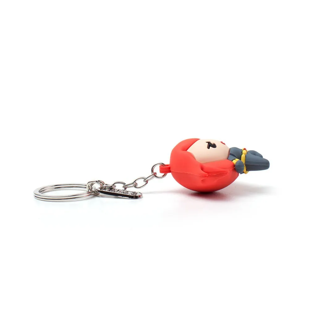 Marvel Black Widow Kawaii 3D Rubber Key Chain