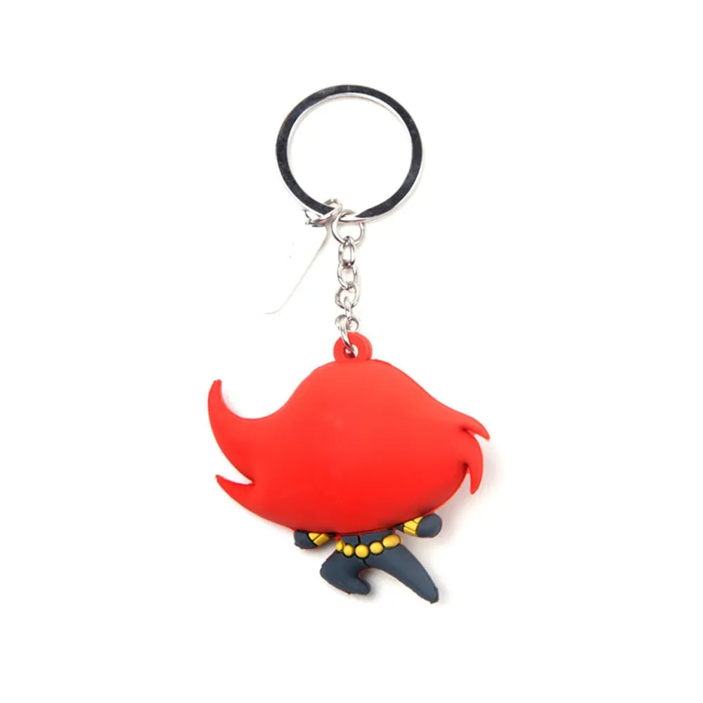 Marvel Black Widow Kawaii 3D Rubber Key Chain