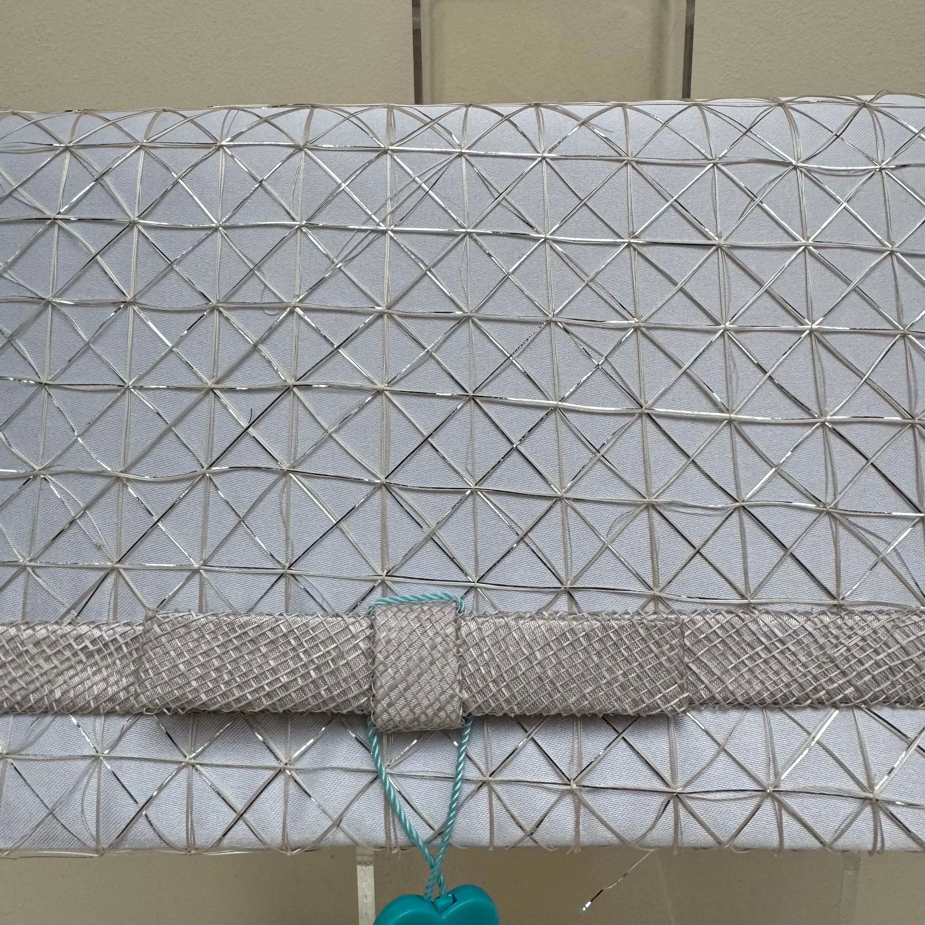 Max and Ellie HX2 White and Lurex Quartz Bag White/Lurex Quartz