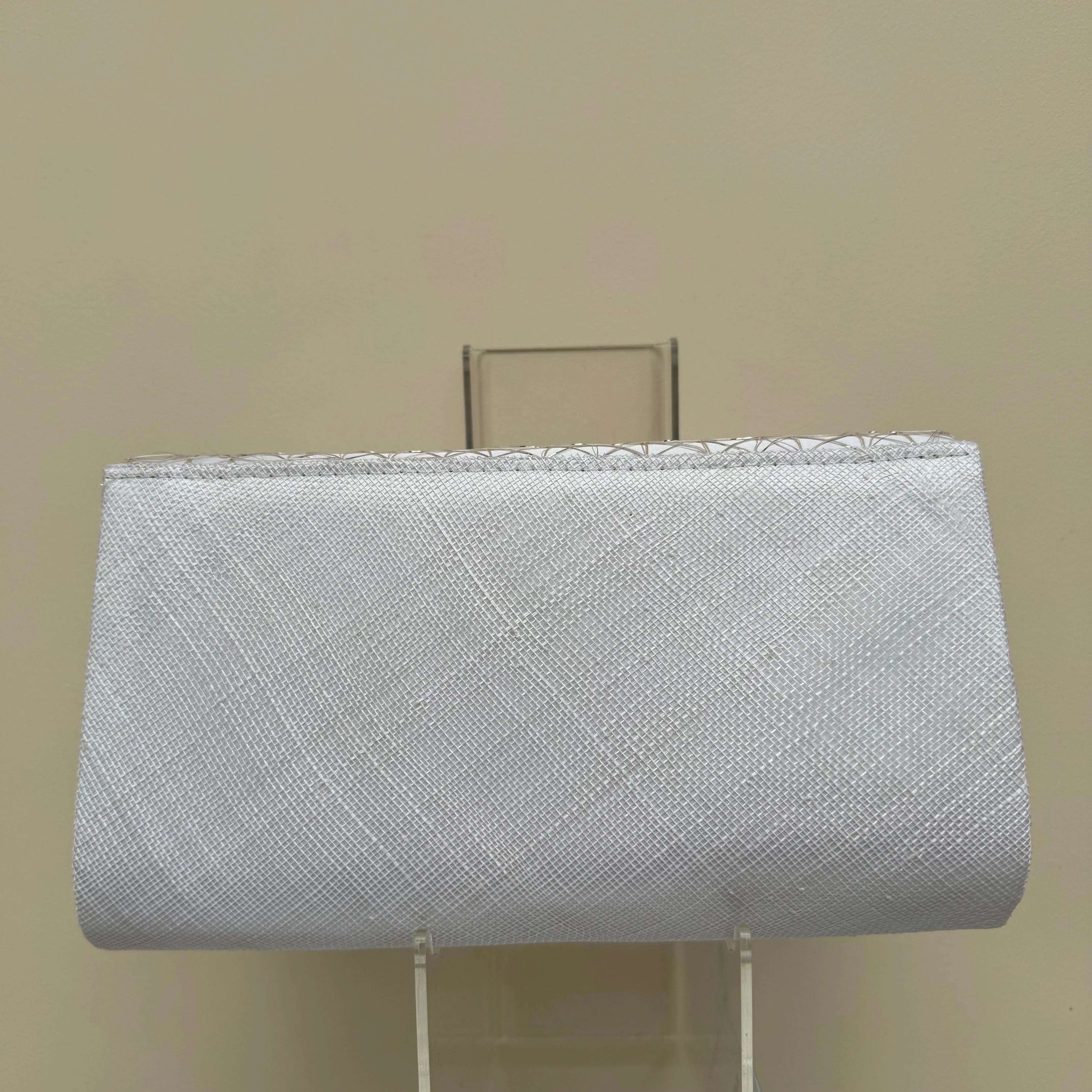 Max and Ellie HX2 White and Lurex Quartz Bag White/Lurex Quartz