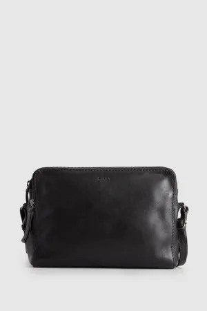 Maya Leather Crossbody Bag