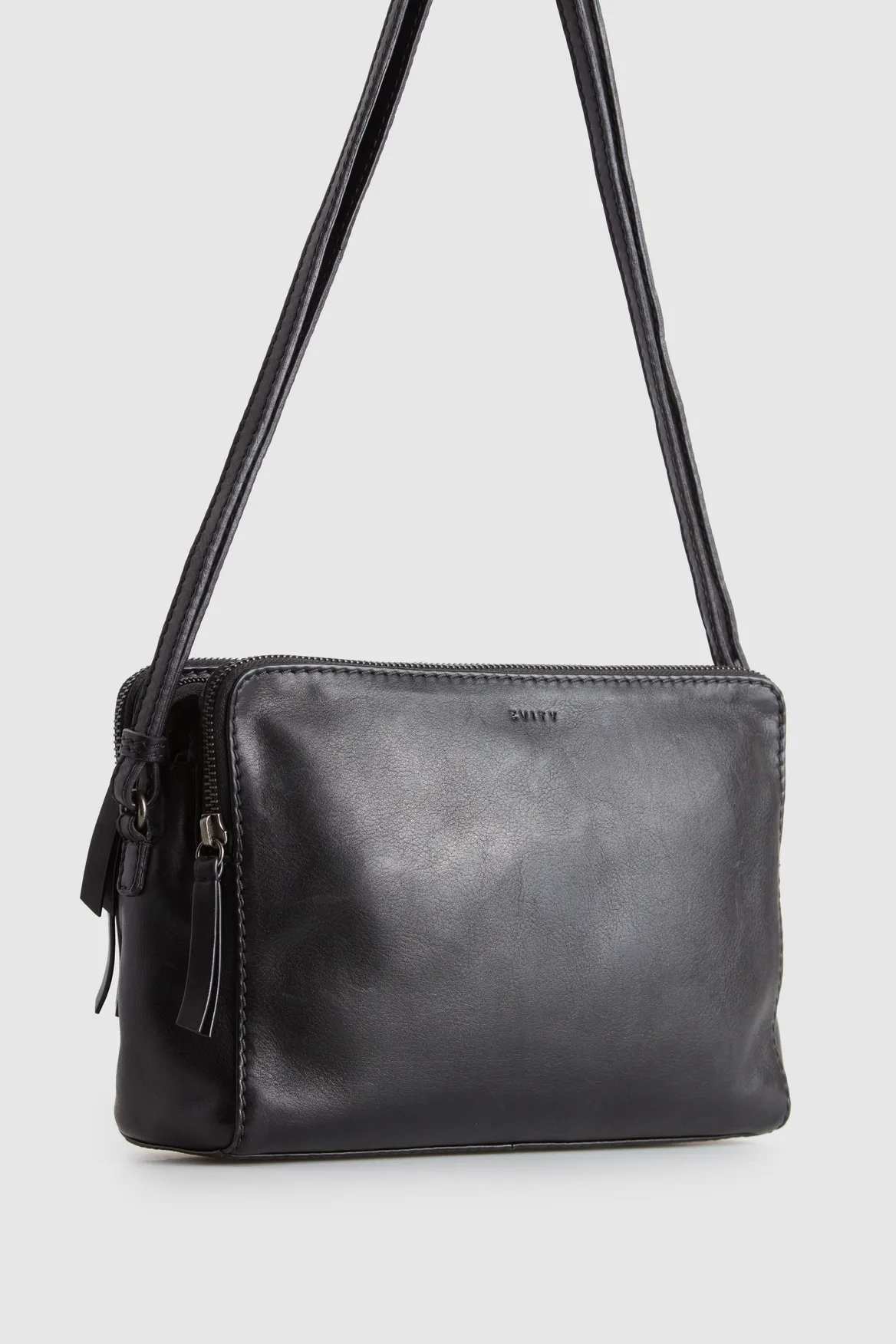 Maya Leather Crossbody Bag
