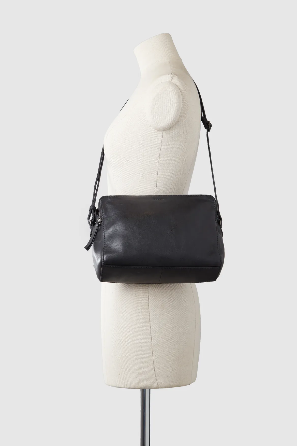 Maya Leather Crossbody Bag