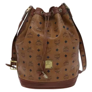 MCM Visetos Canvas Shoulder Bag (Pre-Owned)