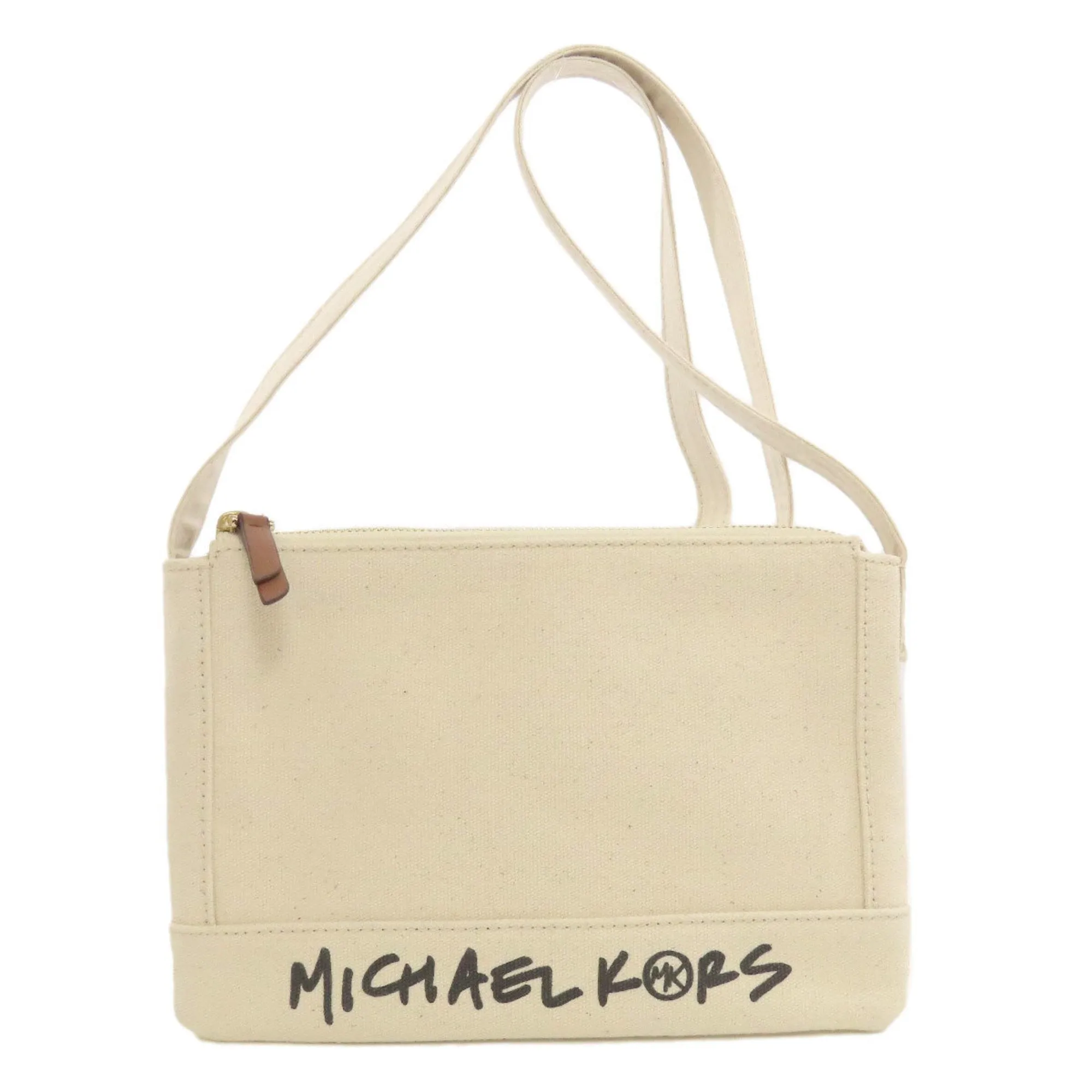 Michael Kors  Canvas Shoulder Bag (Pre-Owned)