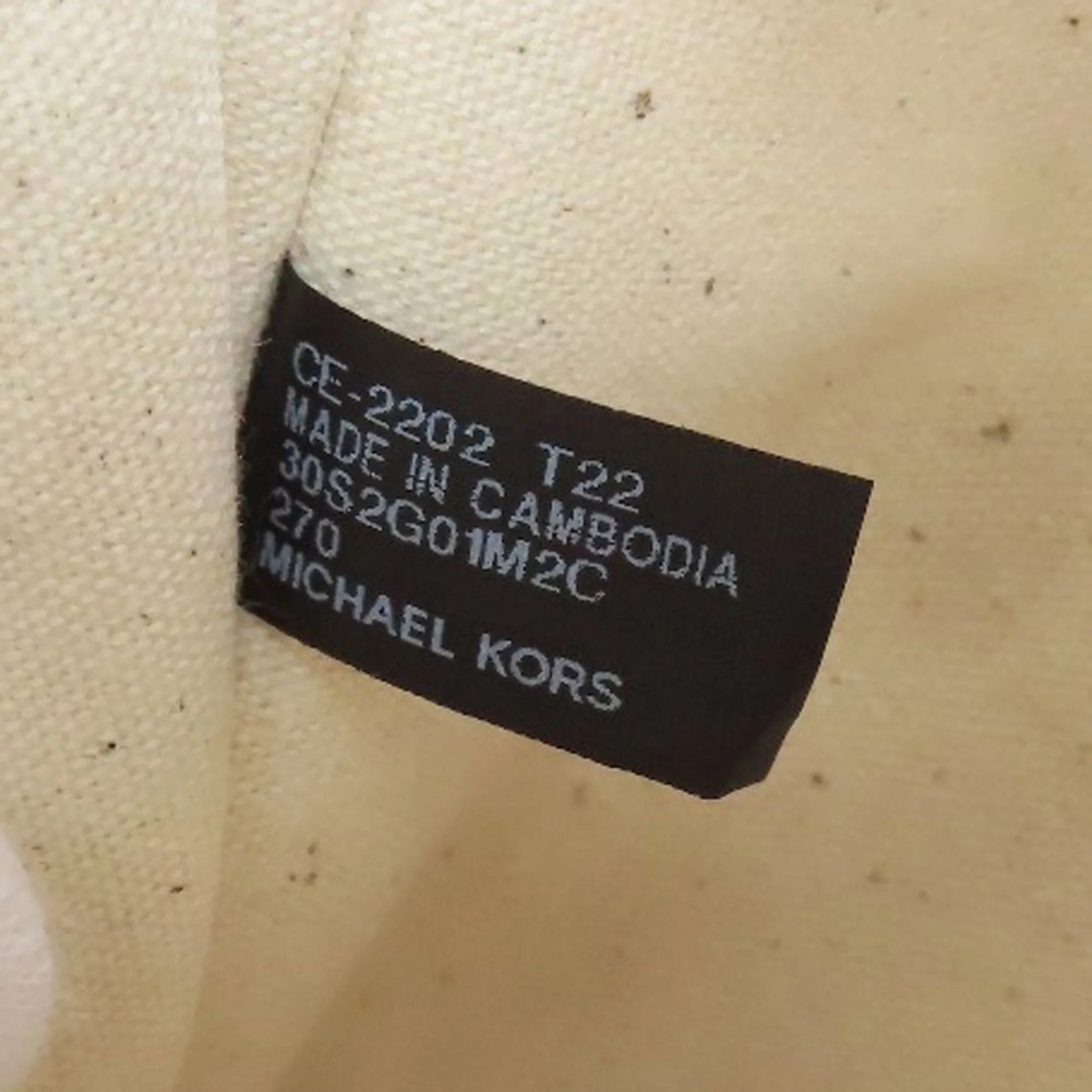 Michael Kors  Canvas Shoulder Bag (Pre-Owned)