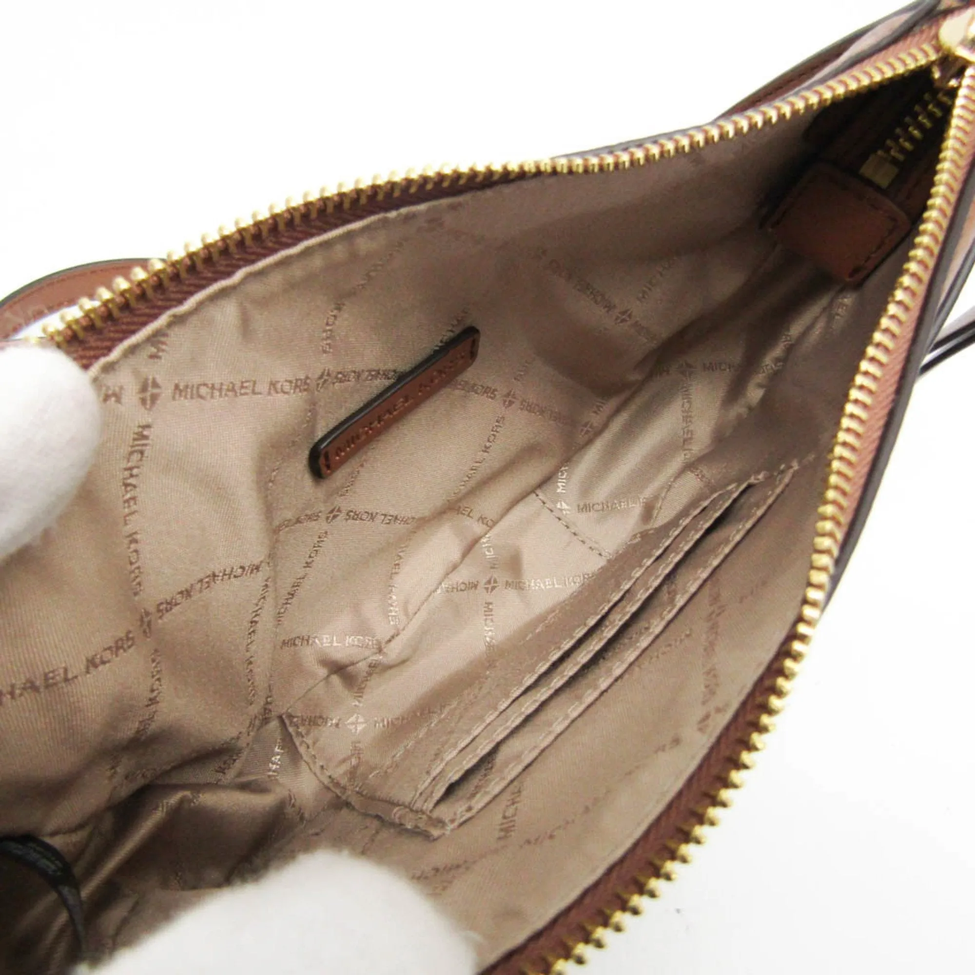Michael Kors Dover  Leather Shoulder Bag (Pre-Owned)