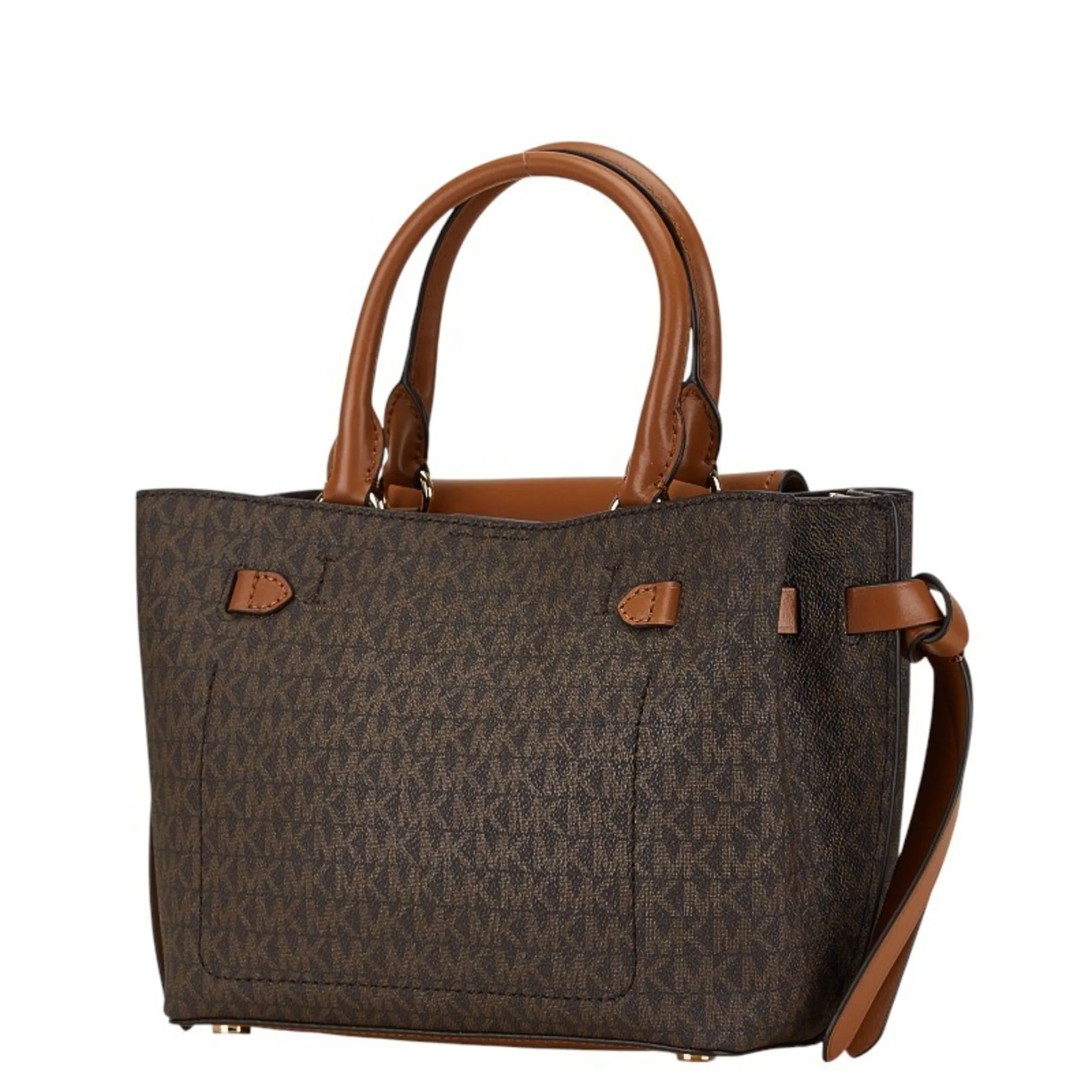 Michael Kors  Pvc Leather Handbag Shoulder Bag (Pre-Owned)