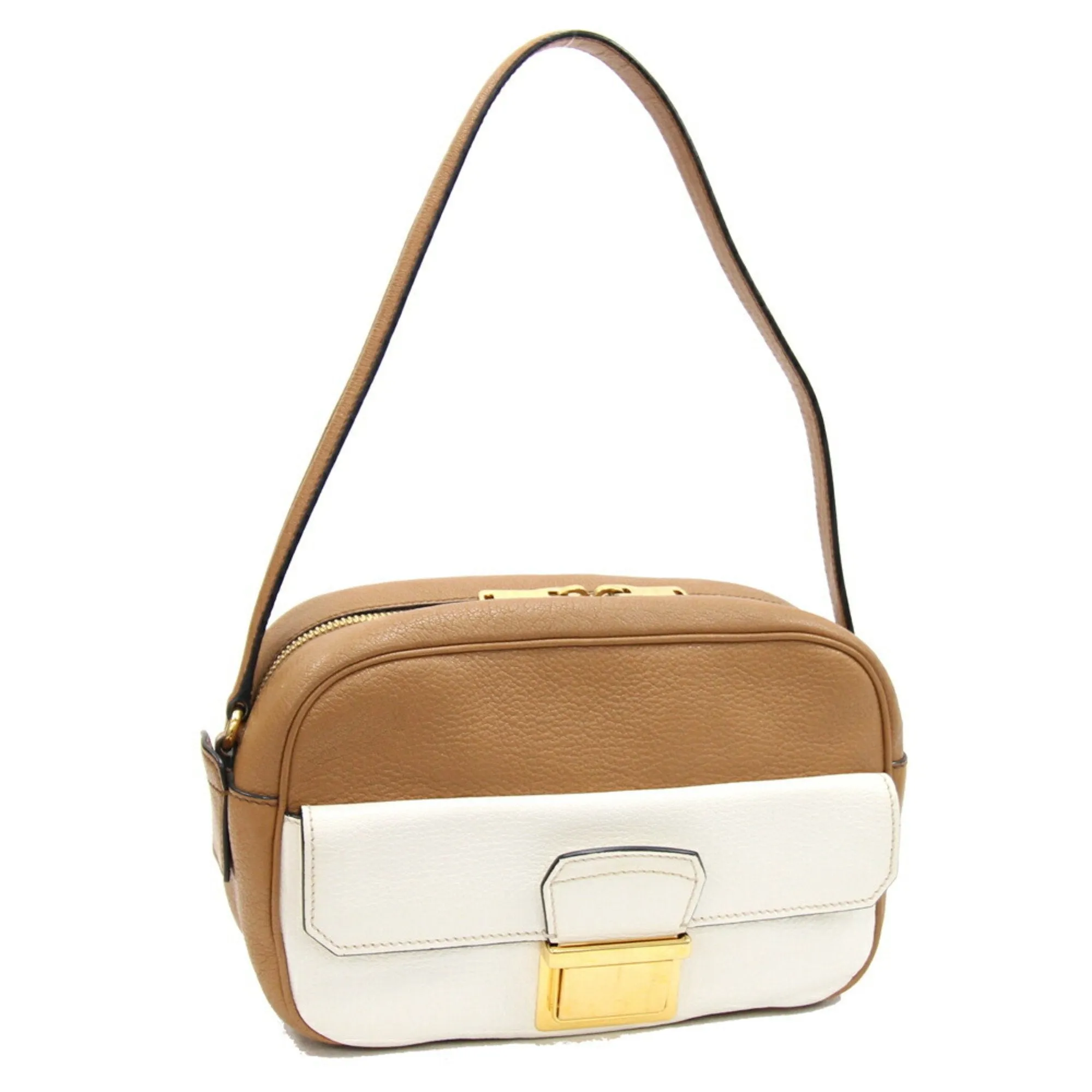 Miu Miu Leather Shoulder Bag (Pre-Owned)