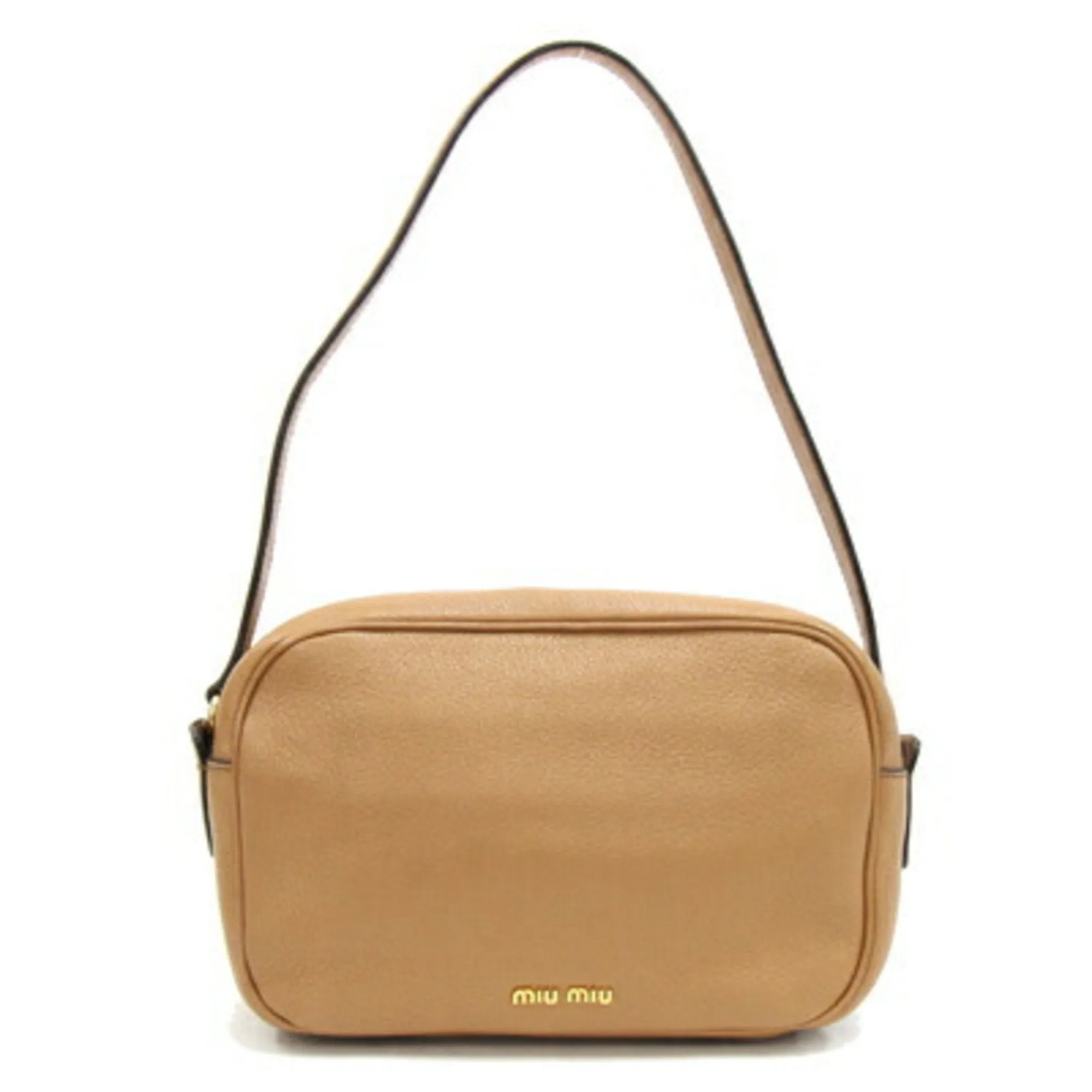 Miu Miu Leather Shoulder Bag (Pre-Owned)