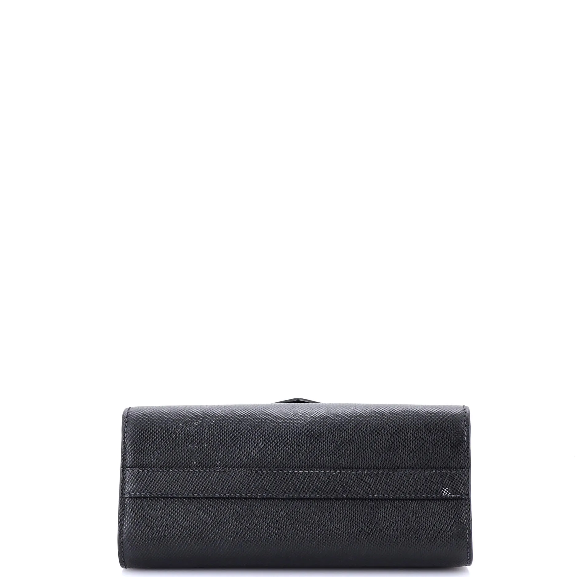 Monochrome Shoulder Bag Saffiano Leather Medium